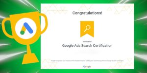 Certificado en Google Ads