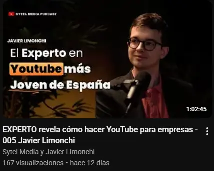 Javier Limonchi en el podcast de SytelMedia